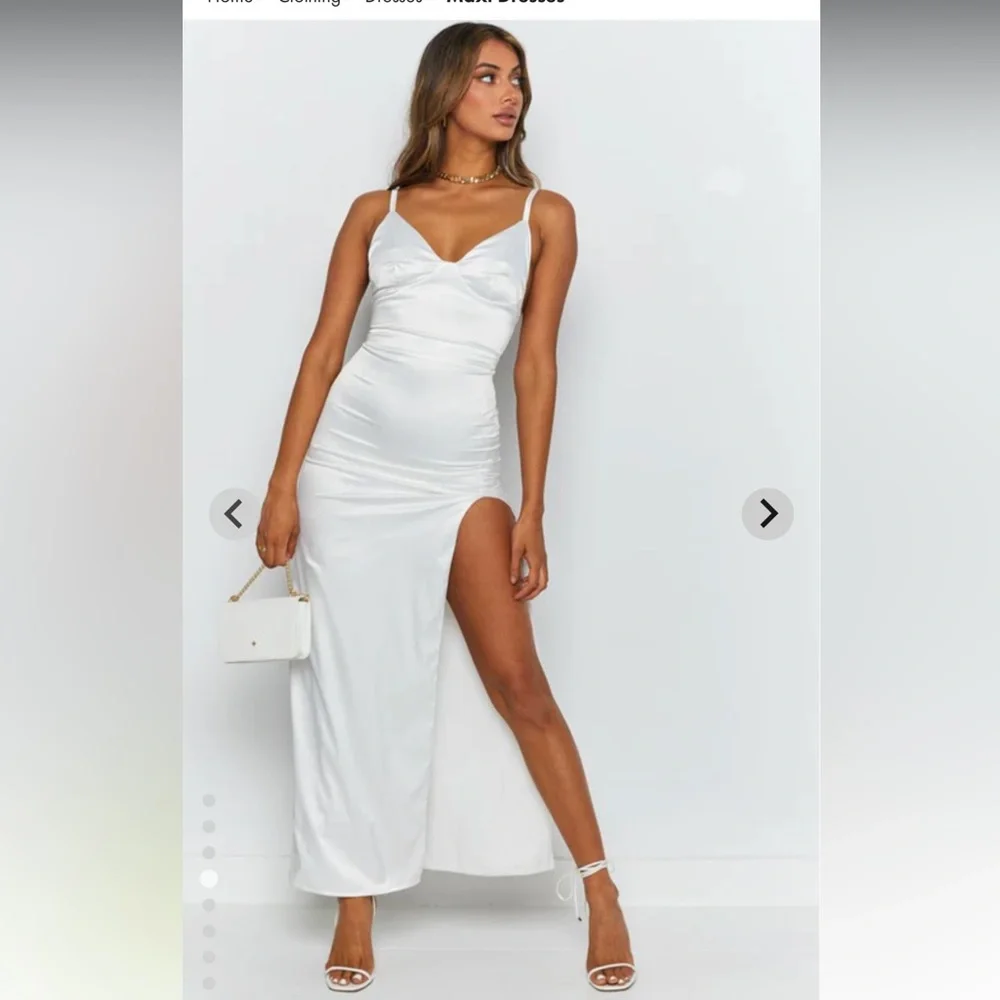 Beginning Boutique - Freesia Formal Dress - White - Picture 3 of 12